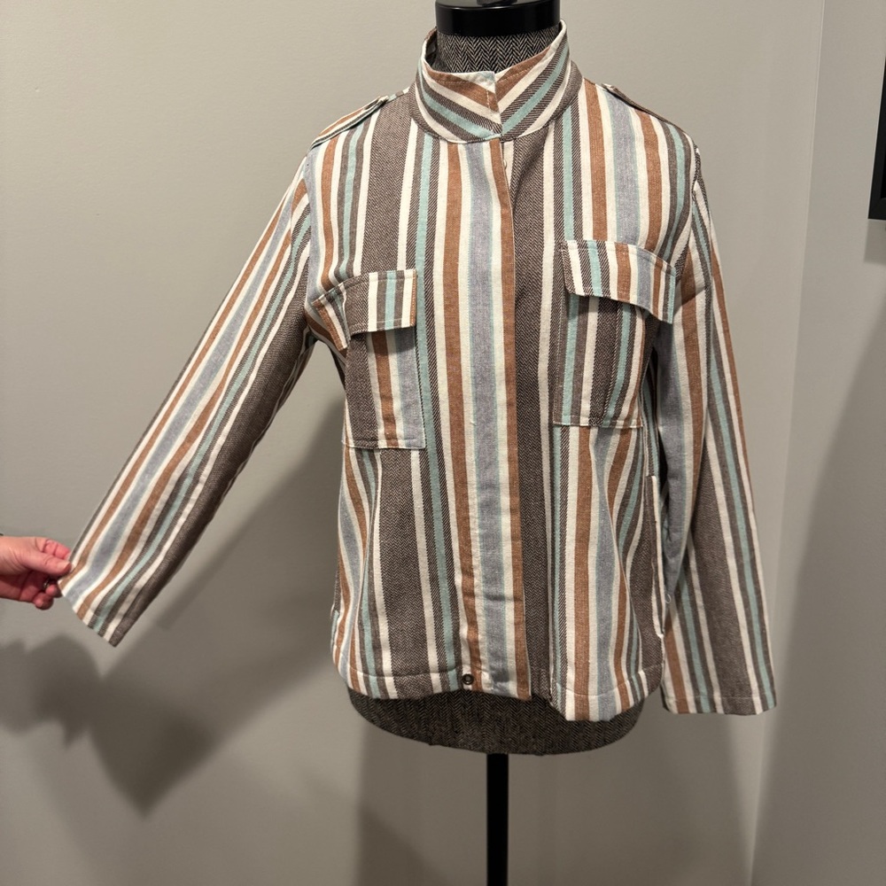 Mystery striped jacket